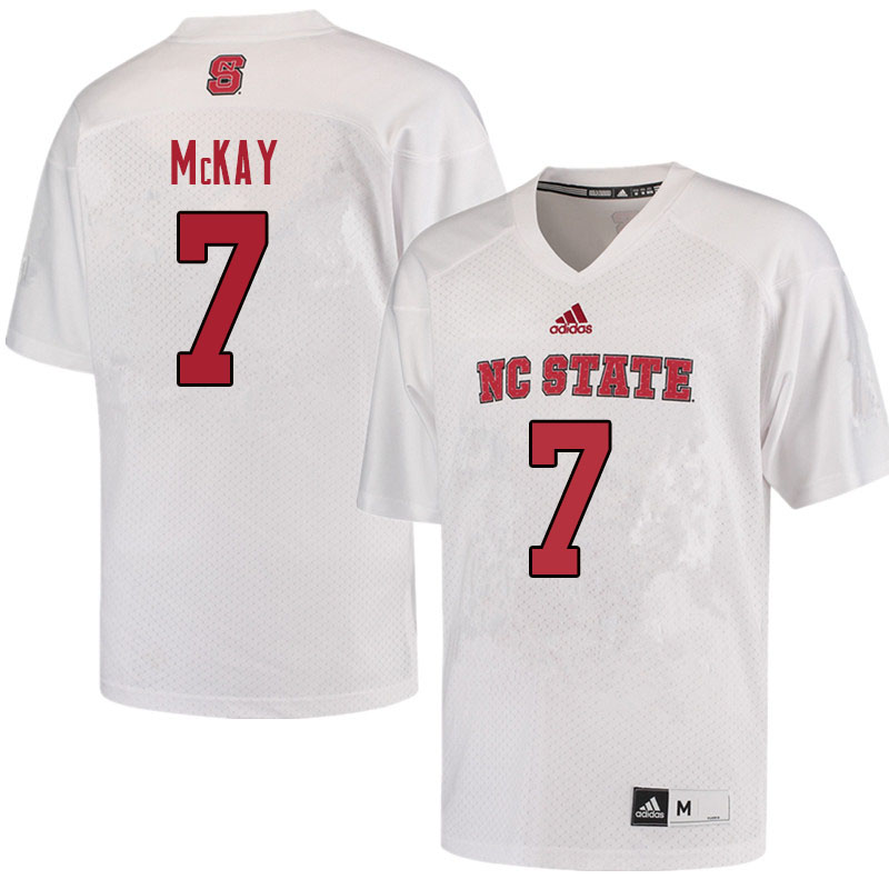 Men #7 Matt McKay NC State Wolfpack College Football Jerseys Sale-Red - Click Image to Close